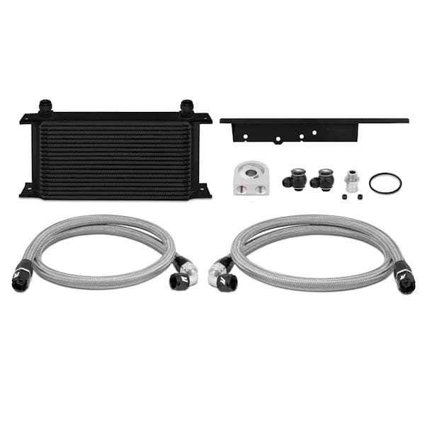 Mishimoto 2003-2009 Nissan 350Z / 2003-2007 Infiniti G35 Coupe Oil Cooler Kit, Black