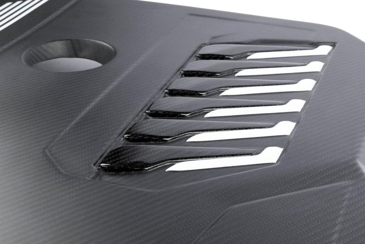 Dinan Matte Carbon Fiber Engine Cover - BMW / G2X / G4X / B58