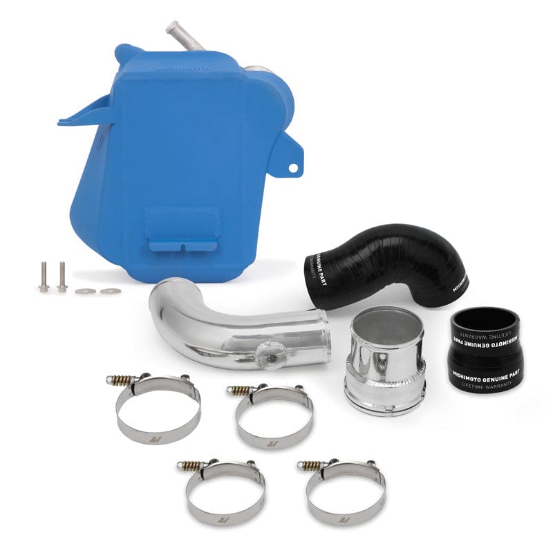 Mishimoto Ford 6.7L Powerstroke Air-to-Water Performance Intercooler, 2017+, Blue