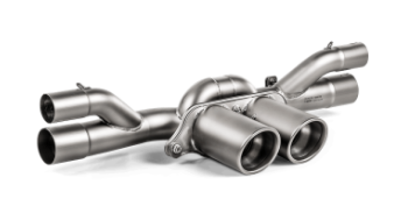 Akrapovic Porsche 911 GT3 (991.2) Slip-On Race Line (Titanium) w/Tips & Carbon Fiber Diffuser