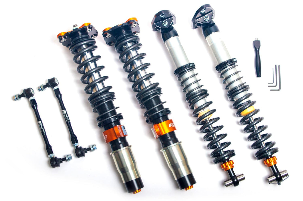AST Suspension 5100 Comp Series Coilovers w/ Springs & Topmounts - Porsche Boxster 987 RWD