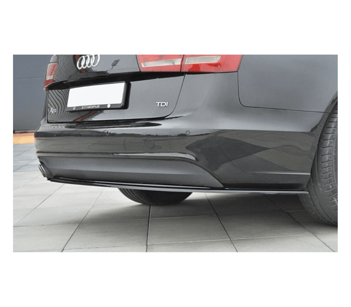 Maxton Design Rear Side Splitters Audi A6 C7