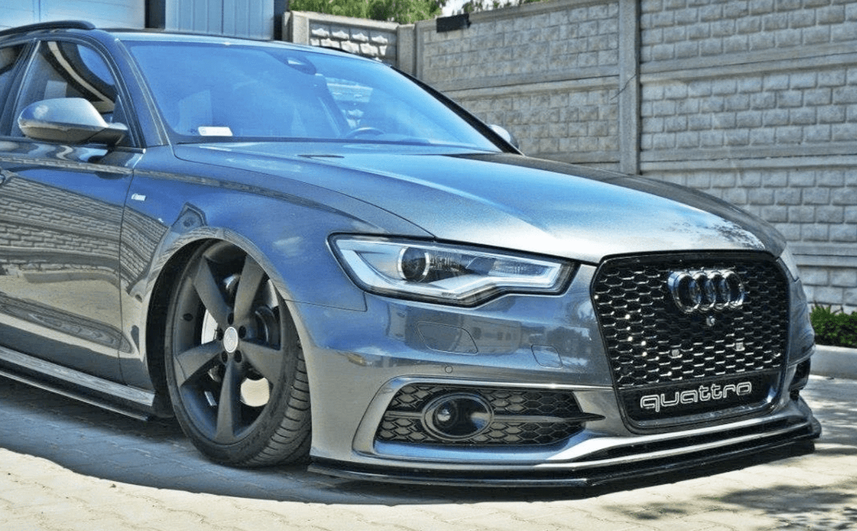 Maxton Design Front Splitter V.1 Audi S6 / A6 S-Line C7