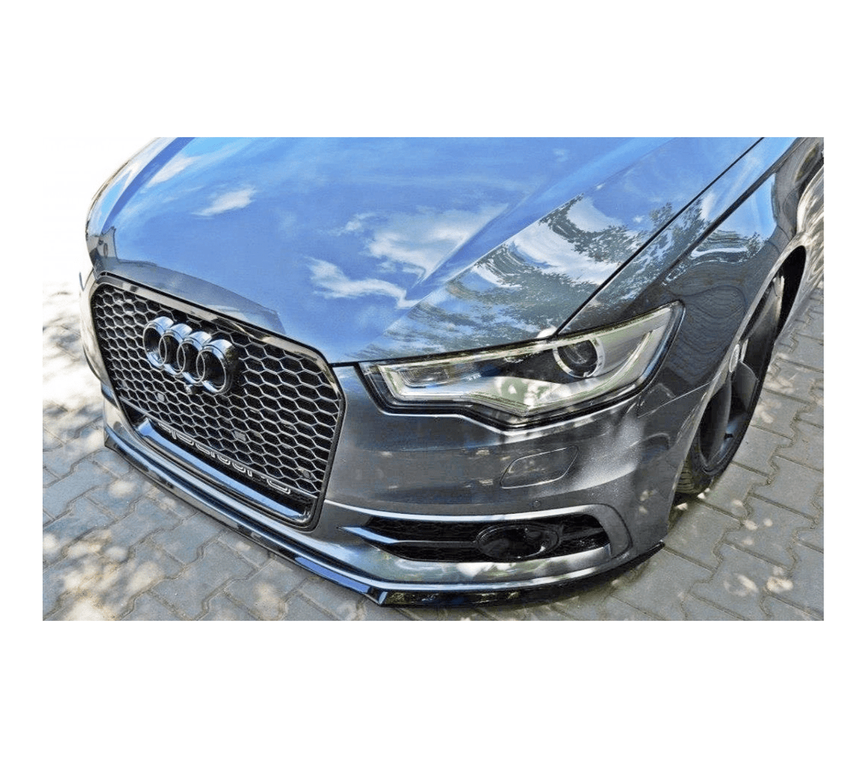 Maxton Design Front Splitter V.2 Audi S6 / A6 S-Line C7