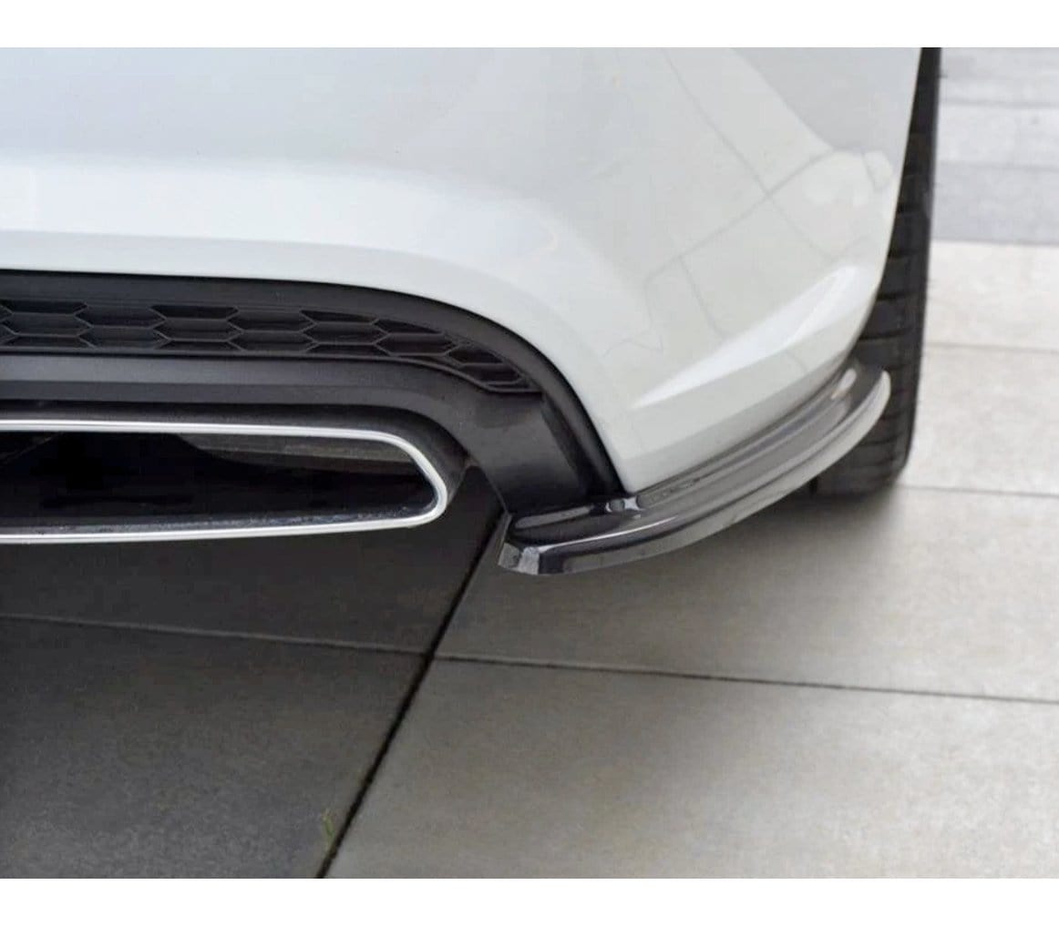 Maxton Design Rear Side Splitters Audi S6 / A6 S-Line C7 Facelift Avant