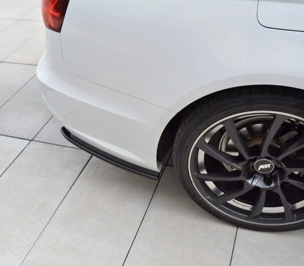 Maxton Design Rear Side Splitters Audi S6 / A6 S-Line C7 Facelift Avant