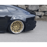 Maxton Design Rear Side Splitters Audi A7 S-Line C7