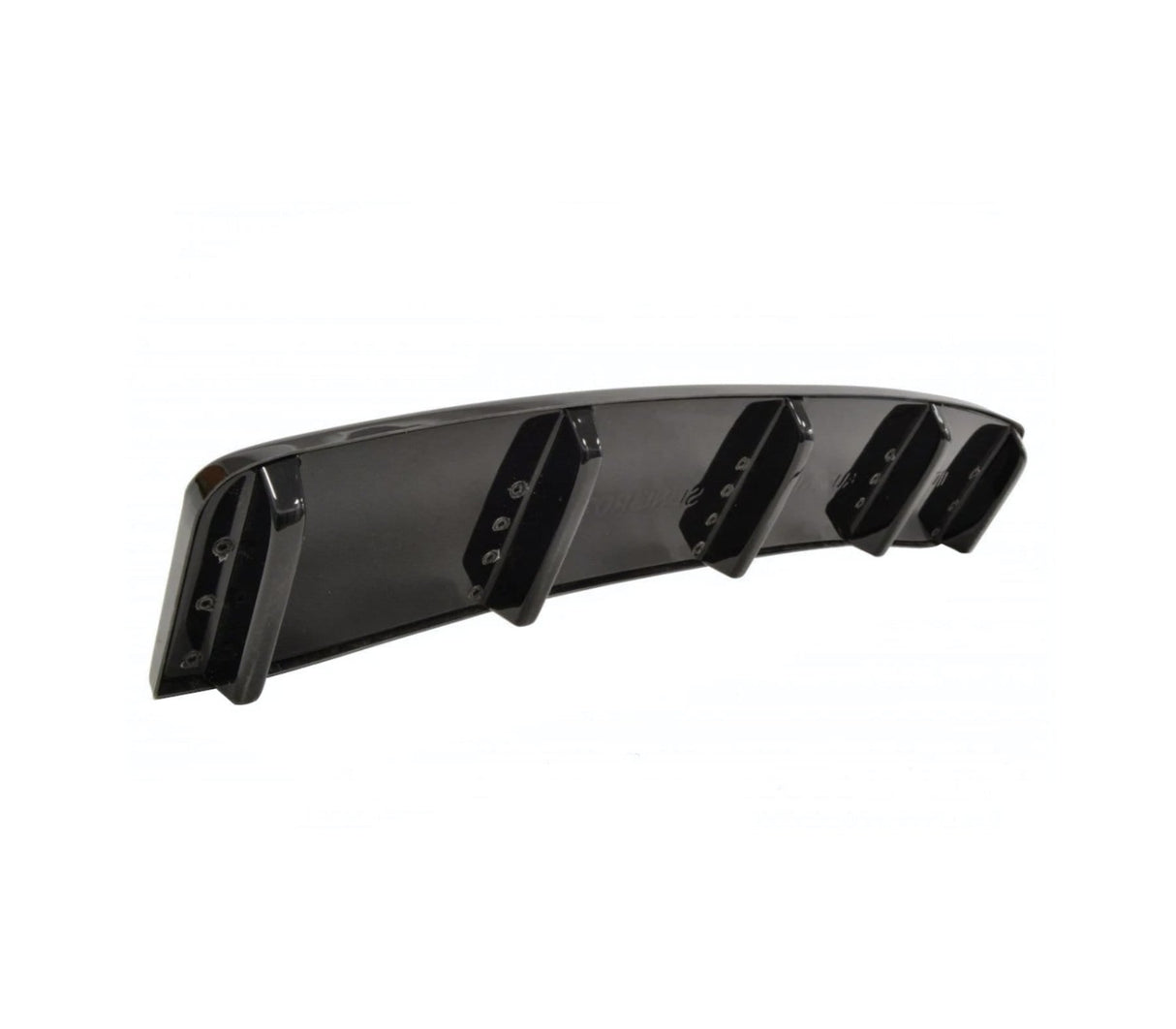 Maxton Design Central Rear Splitter Audi 2014-2017 A7 S-Line C7 Face Lift (With Vertical Bars)