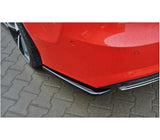 Maxton Design Rear Side Splitters Audi 2014-2017 A7 S-Line C7 Face Lift