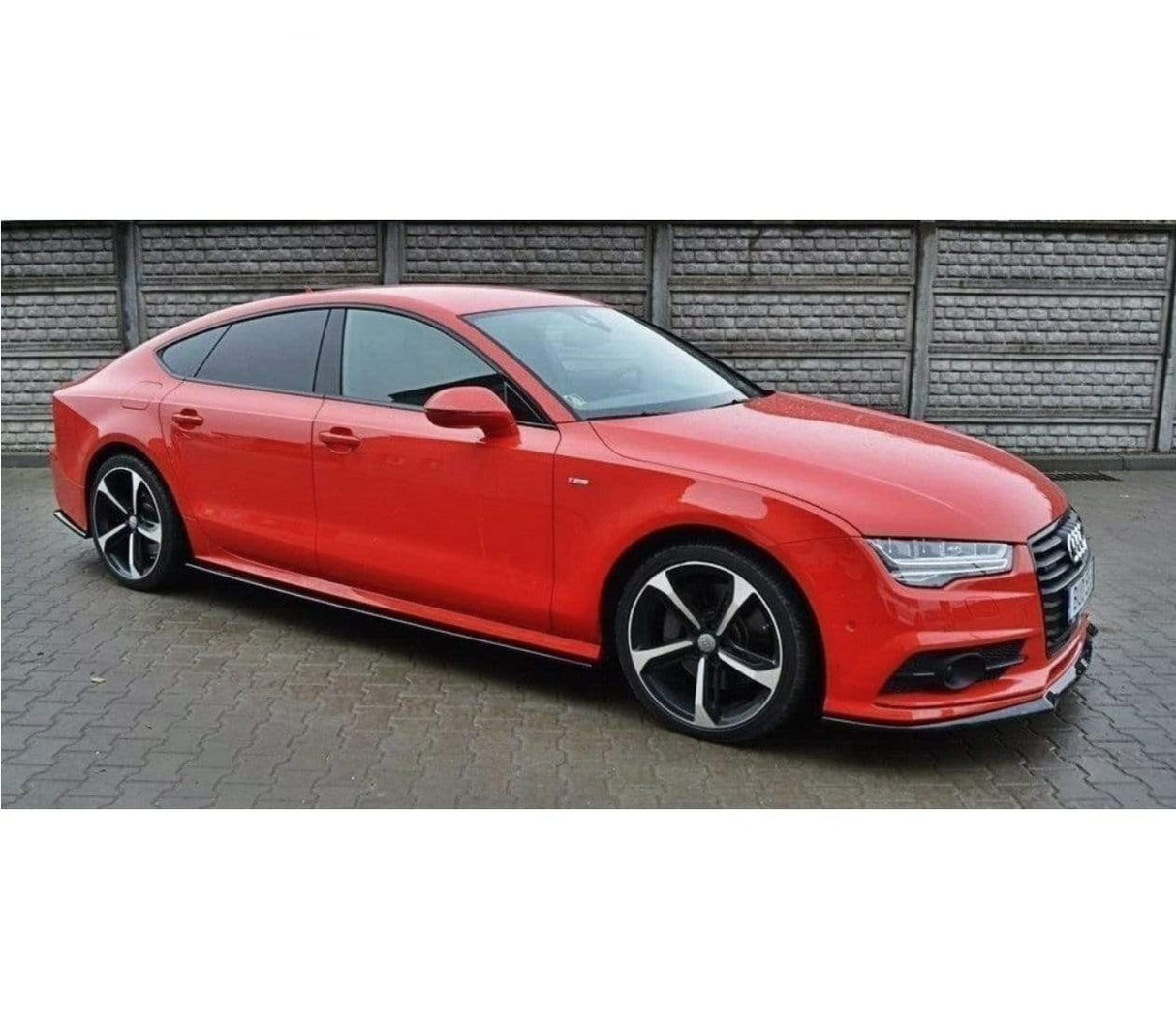 Maxton Design Side Skirts Diffusers Audi 2014-2017 S7 / A7 S-Line C7 Face Lift