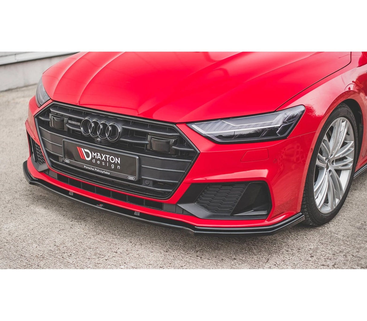 Maxton Design Front Splitter V.2 Audi A7 C8 S-Line