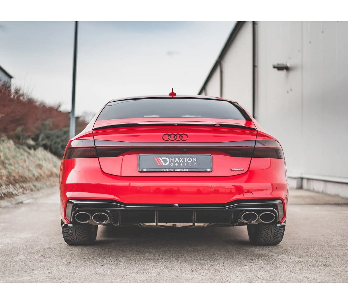 Maxton Design Rear Valance Audi A7 C8 S-Line
