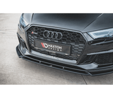 Maxton Design Front Splitter V.4 Audi RS3 8V Facelift (NLA)