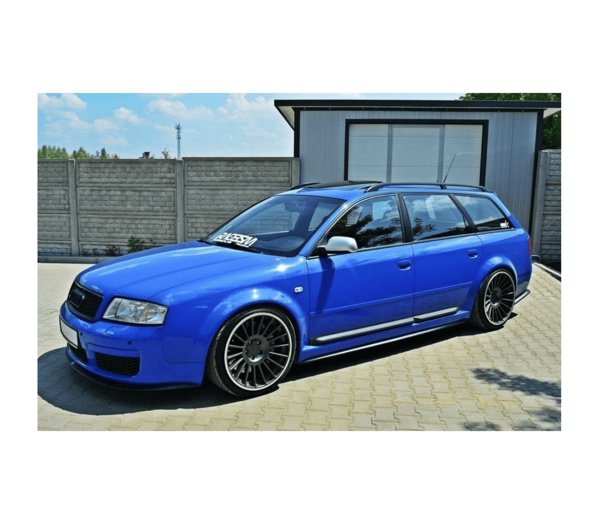 Maxton Design Rear Side Splitters Audi RS6 C5 Avant