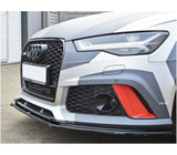 Maxton Design Front Splitter V.1 Audi RS6 C7 & C7 Facelift