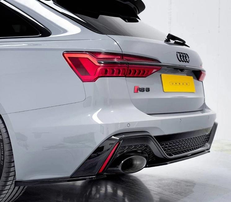Maxton Design Central Rear Splitter Audi RS6 C8