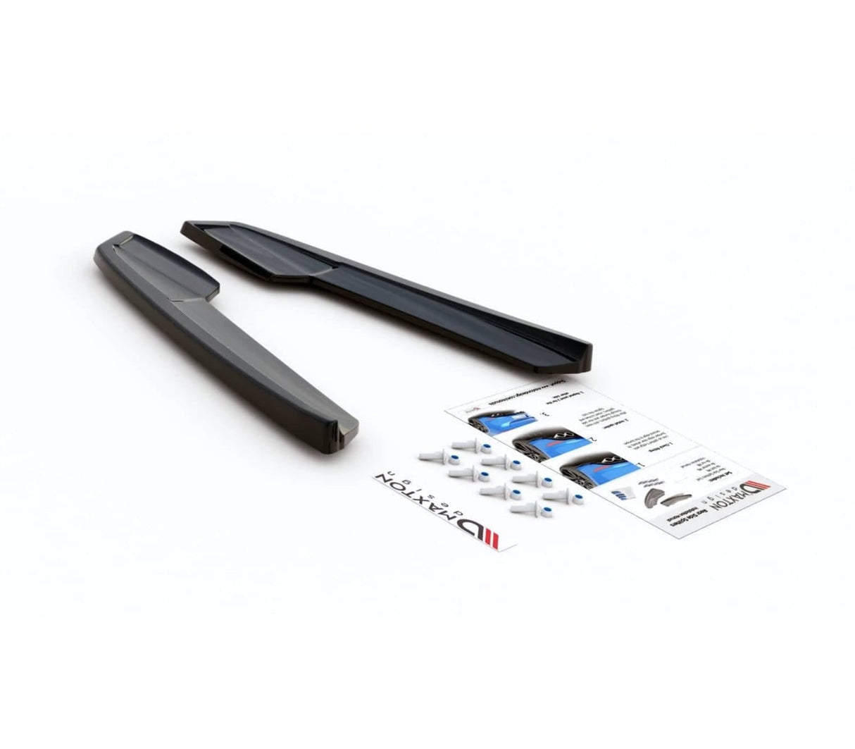 Maxton Design Rear Side Splitters Audi RS6 C8