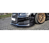 Maxton Design Front Splitter V.1 Audi 2013+ S8 D4 Face Lift