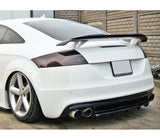 Maxton Design Central Rear Splitter Audi 2012-2013 TT-S 8J (With A Vertical Bar)