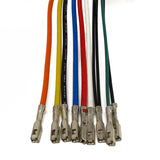 Wire with terminals for 90 degree 6 pin bulkhead