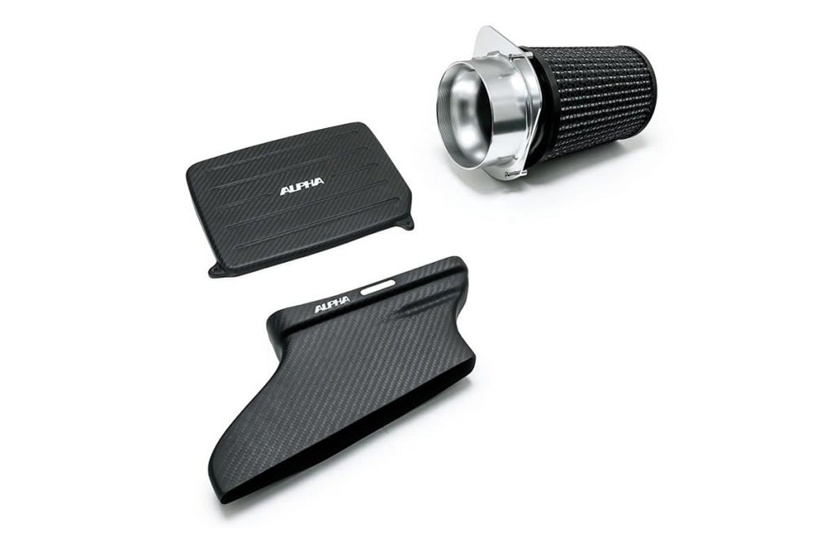 AMS Performance Alpha Intake System w/Carbon Fiber Duct & Lid - Mercedes-Benz CLA 45 AMG / 2.0T