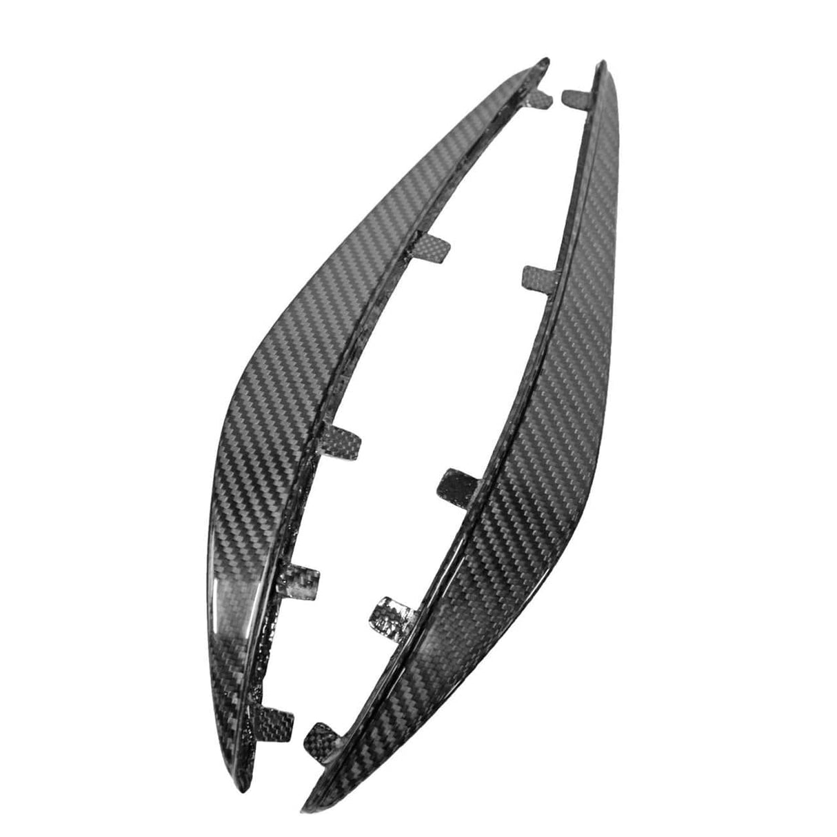 Fabspeed Carbon Fiber Front Bumper Canards - Audi / R8 / V10 (NLA)