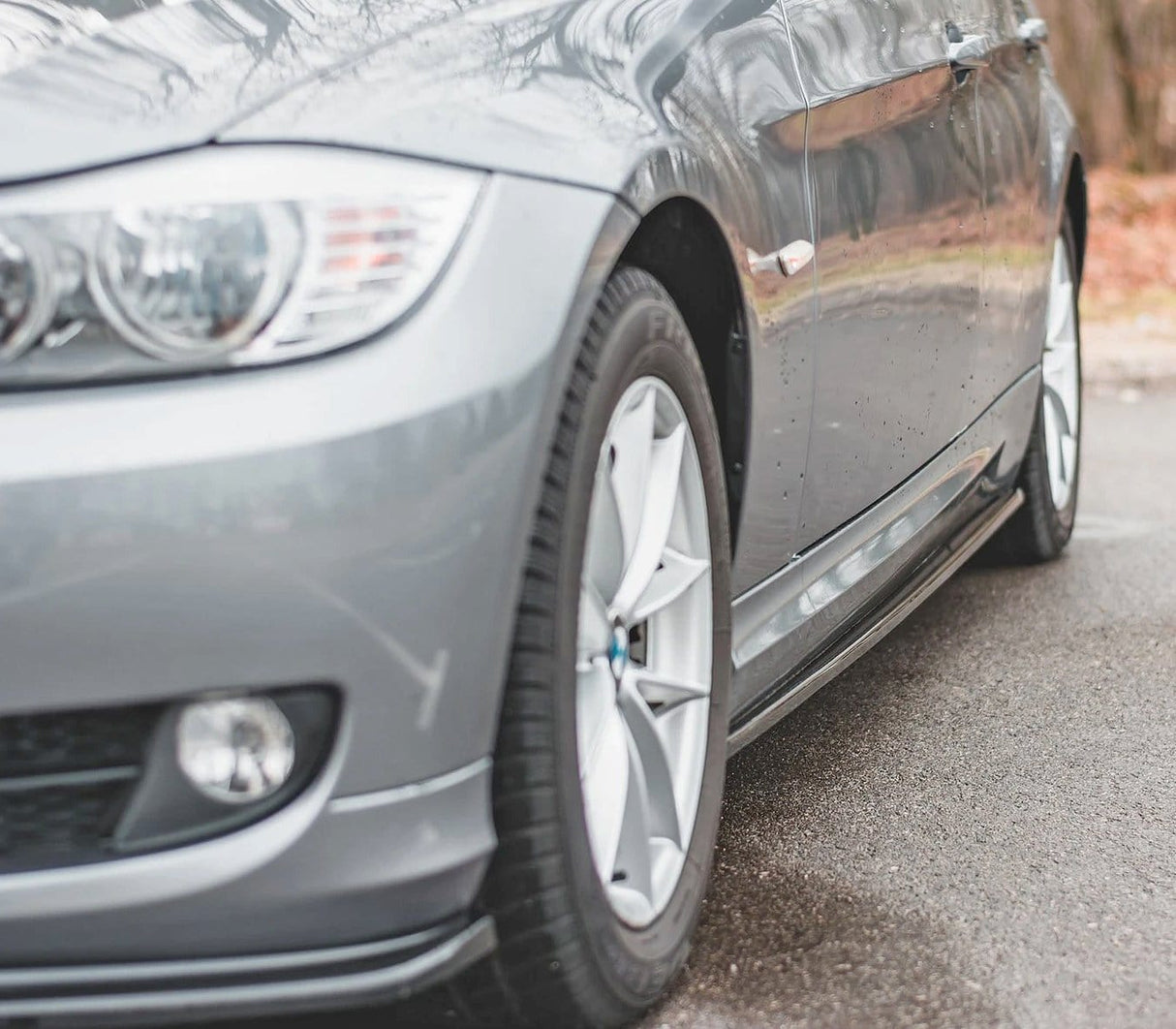 Maxton Design Side Skirts Diffusers BMW 2008-2011 Series 3 E90/E91 Facelift