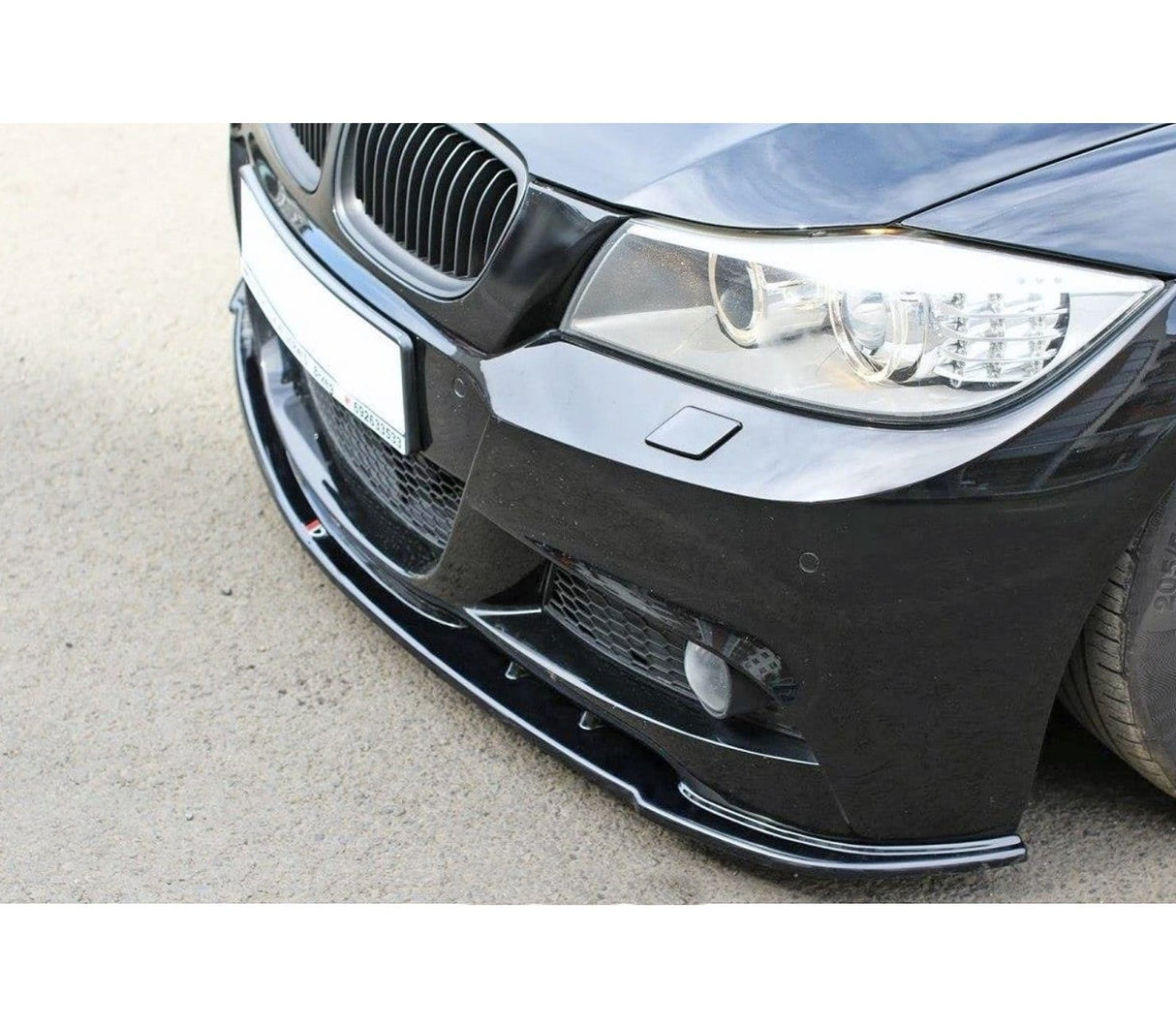 Maxton Design Front Splitter V.1 BMW 3 Series E91 M-Package Facelift