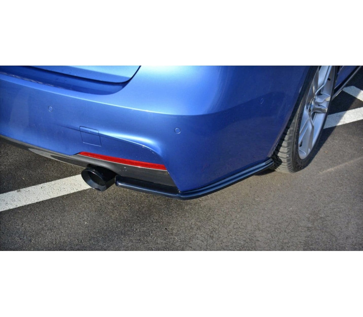 Maxton Design Rear Side Splitters BMW 3-Series F30 Phase-II Sedan M-Sport
