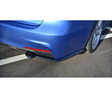 Maxton Design Rear Side Splitters BMW 3-Series F30 Phase-II Sedan M-Sport