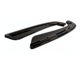 Maxton Design Rear Side Splitters BMW 5 Series F11 M-Package (Fits Two Single Exhaust Ends)