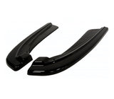 Maxton Design Rear Side Splitters BMW 5 Series F11 M-Package (Fits Two Double Exhaust Ends)