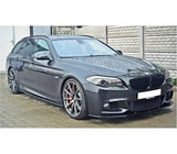 Maxton Design Side Skirts Diffusers BMW 5 Series F10/ F11 M-Power / M-Package (Carbon Look) (Clearance)