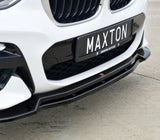 Maxton Design Front Splitter V.1 BMW X3 G01 M-Package Pre-Facelift