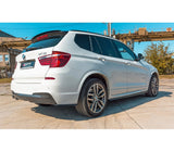 Maxton Design Side Skirts Diffusers BMW X3 F25 M-Package Facelift