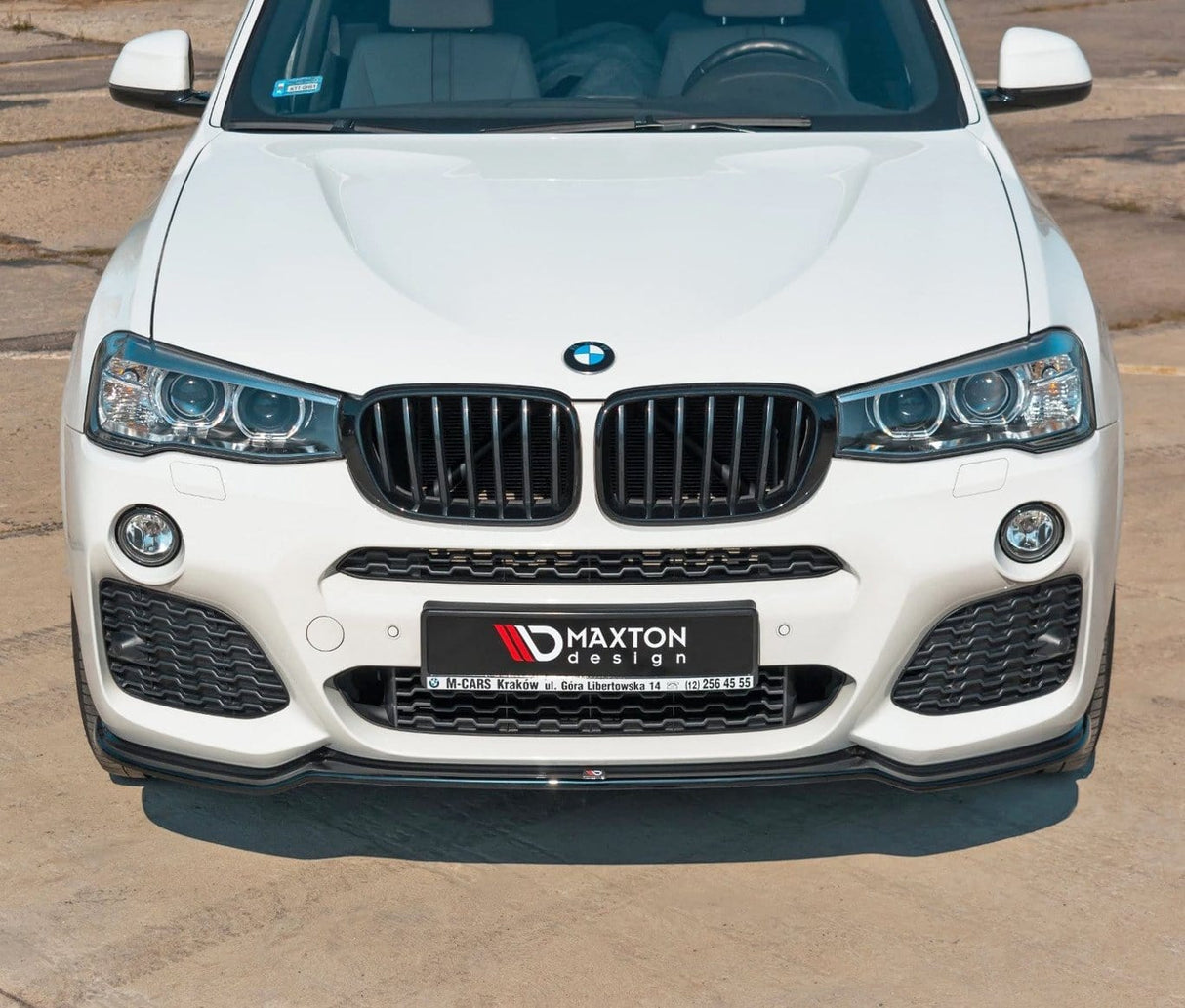 Maxton Design Front Splitter BMW X3 F25 M-Package Facelift