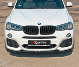 Maxton Design Front Splitter BMW X3 F25 M-Package Facelift