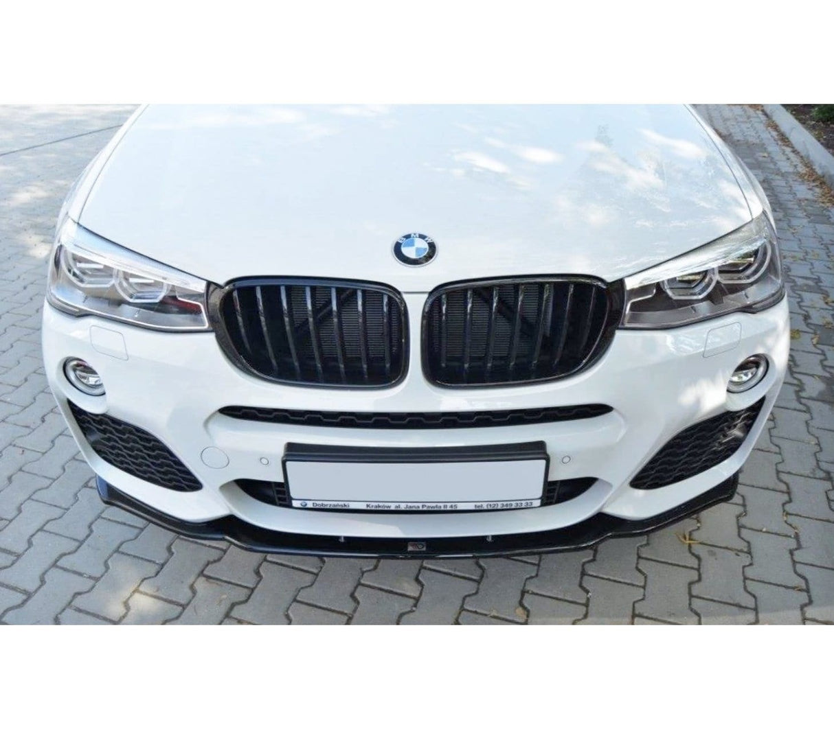 Maxton Design Front Splitter BMW F26 X4 M-Package