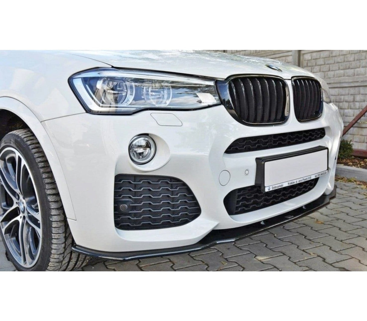 Maxton Design Front Splitter BMW F26 X4 M-Package