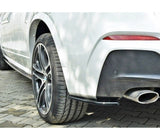Maxton Design Rear Side Splitters BMW F26 X4 M-Package