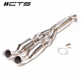 CTS Turbo Nissan R35 GT-R Resonated Y-pipe/Mid-pipe High-Flow Cat