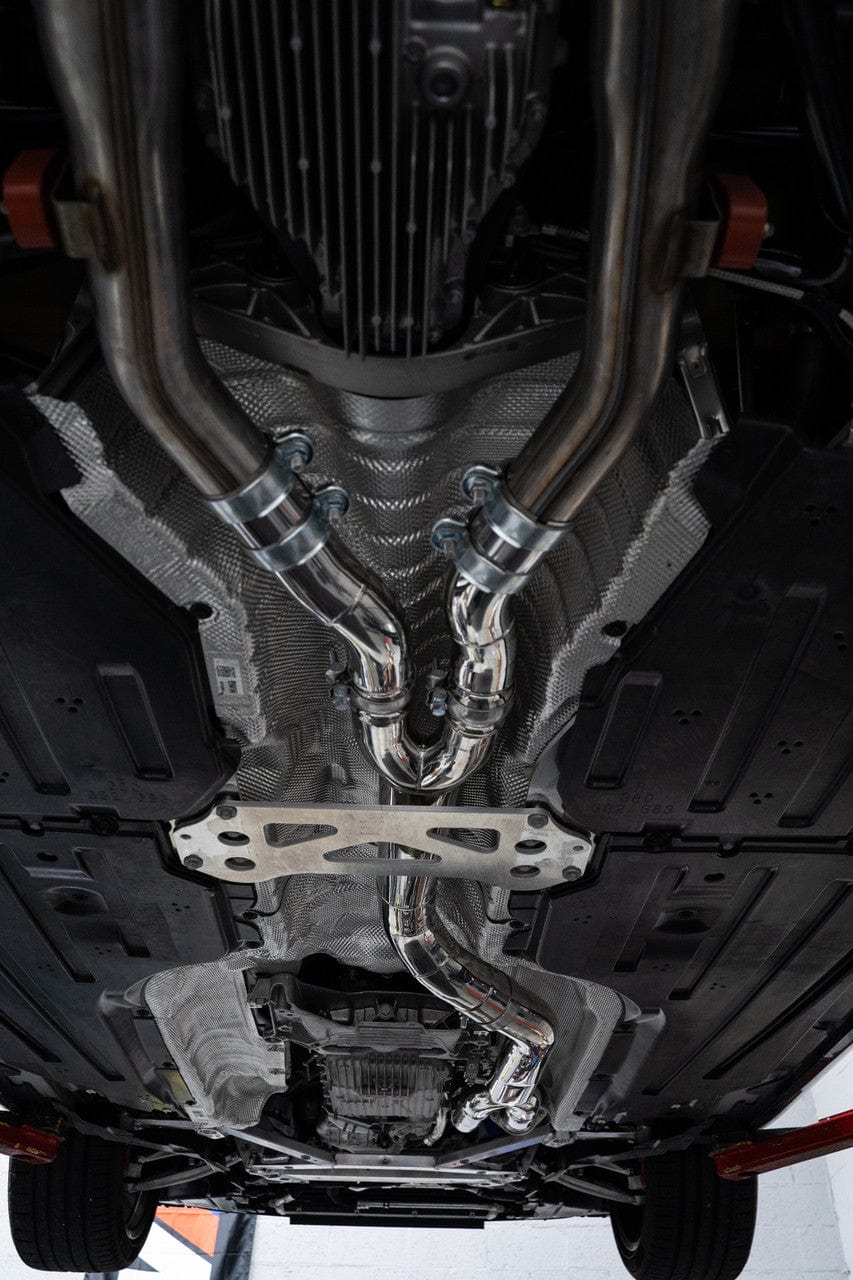 MAD US S58 Single Midpipe (Brace Included) - BMW G8x / M3 / M4