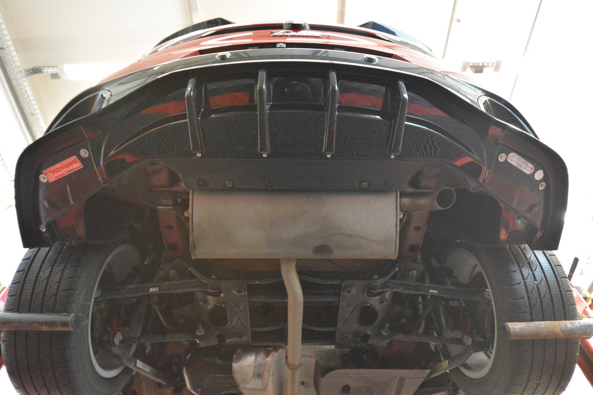 Maxton Design Central Rear Splitter (With Vertical Bars) Alfa Romeo Tonale Mk1