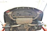 MERCEDES - BENZ CLA - C117 FACELIFT - REAR SPLITTER (WITH VERTICAL BARS)