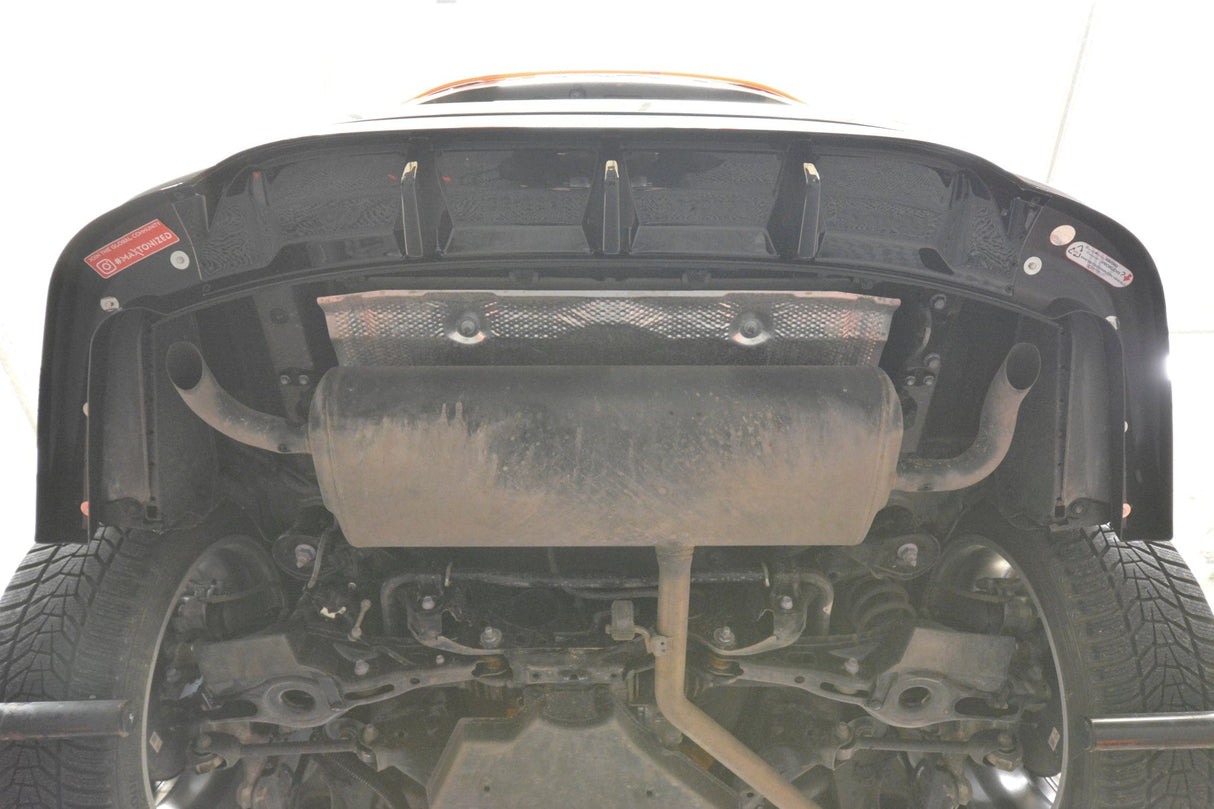 Maxton Design Central Rear Splitter (With Vertical Bars) Lexus Nx F-Sport Mk2