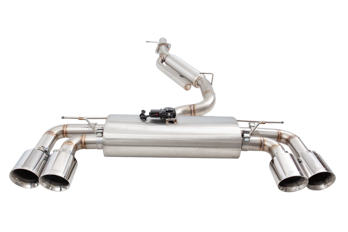 XForce Varex Valved Cat Back Exhaust - Audi / 8V / S3