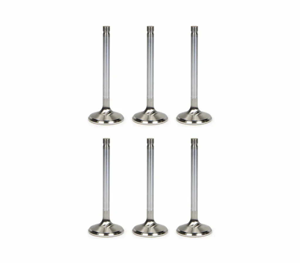 Ferrea VW VR6 36mm 6.96mm 106.90mm 19 Deg S-Flo +2mm Sgl Groove Super Alloy Exhaust Valve - Set of 6