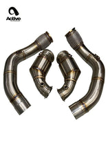 Active Autowerke Catted Downpipes - BMW F90 / M5 / M8 / X5M / X6M