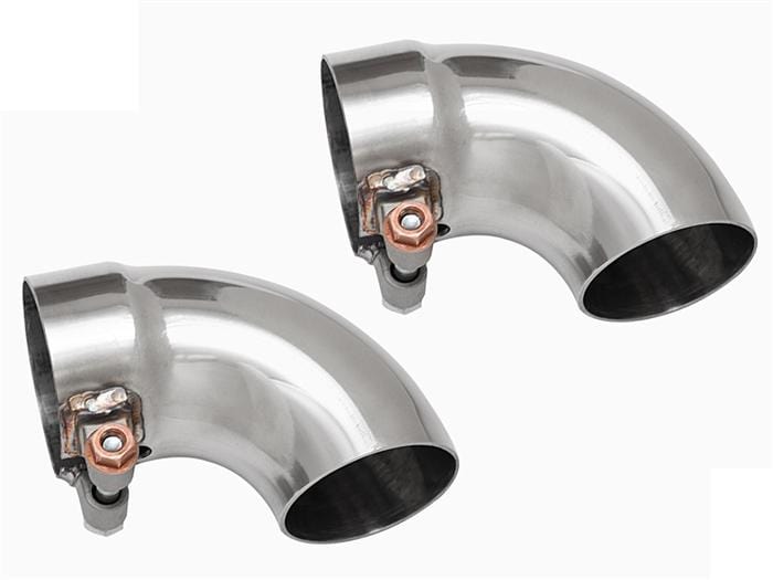 Fabspeed Slip-On Turndown Tips - Porsche Boxster | Cayman (2.5")