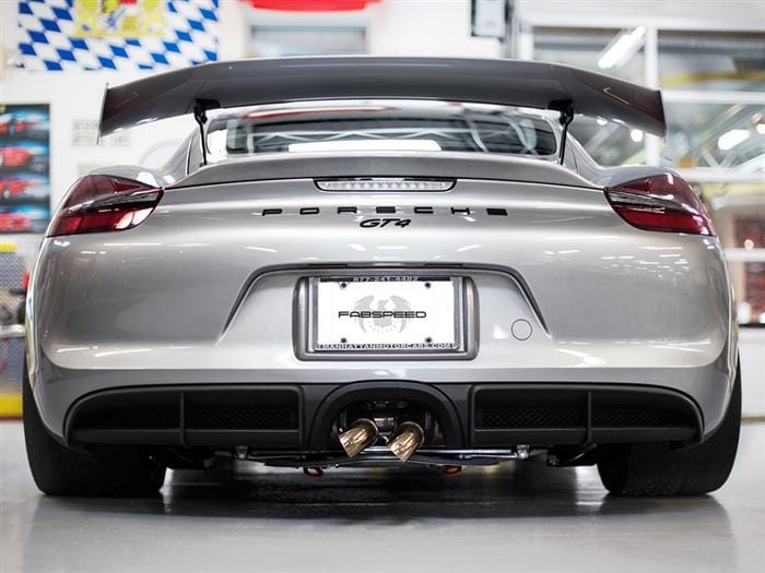 Fabspeed Slip-On Turndown Tips - Porsche Boxster | Cayman (2.5")